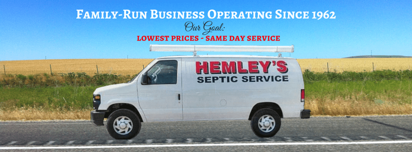 service van Hemley's Septic