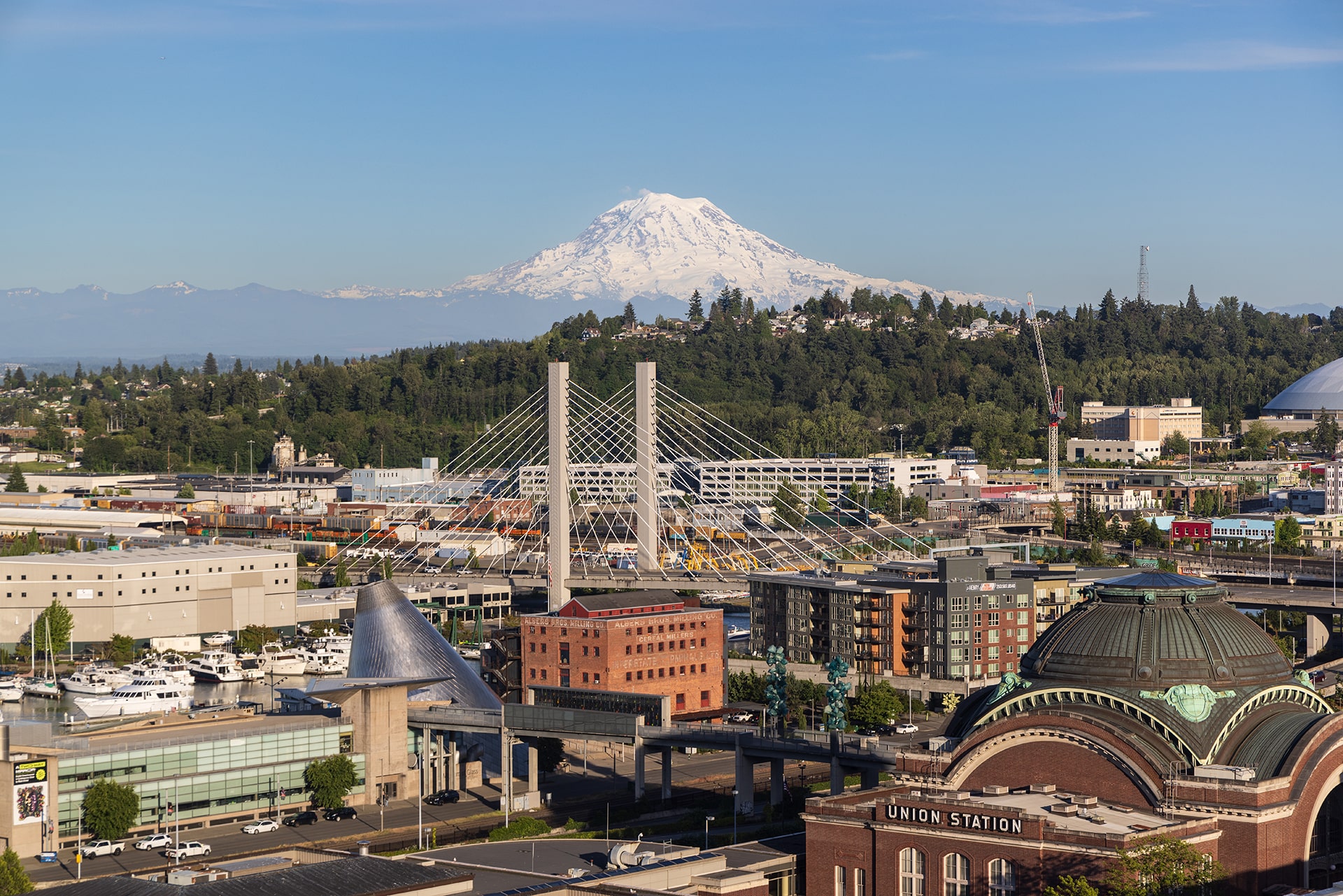 Overhead View of Tacoma