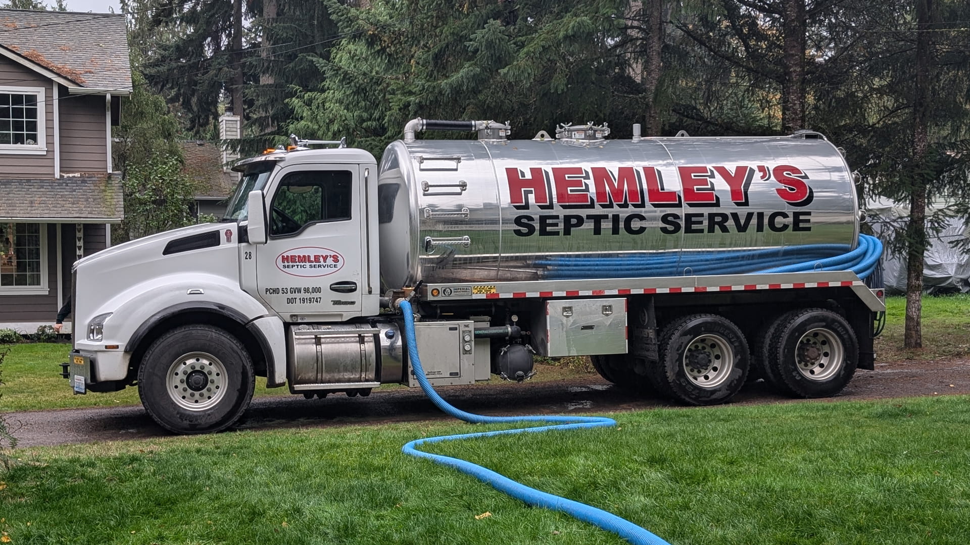 Hemley's Septic Pump Truck